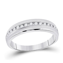 Load image into Gallery viewer, Eternal Love 10kt White Gold His Hers Heart Diamond Wedding Set - Splendid Jewellery