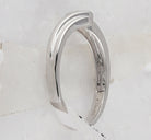 Eternal Love | 10kt White Gold Womens Round Diamond Solitaire Promise Ring 1/20 Cttw | Splendid Jewellery - Splendid Jewellery