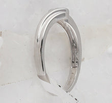 Load image into Gallery viewer, Eternal Love | 10kt White Gold Womens Round Diamond Solitaire Promise Ring 1/20 Cttw | Splendid Jewellery - Splendid Jewellery