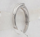 Eternal Love | 10kt White Gold Womens Round Diamond Solitaire Promise Ring 1/20 Cttw | Splendid Jewellery - Splendid Jewellery