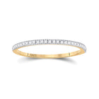 Eternal Love 10kt Yellow Gold Diamond Halo Bridal Wedding Ring Band Set product  Top View from Splendid Jewellery