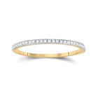 Eternal Love 10kt Yellow Gold Diamond Halo Bridal Wedding Ring Band Set - Splendid Jewellery