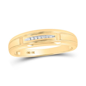 Eternal Love 10kt Yellow Gold His Hers Diamond Halo Wedding Set - Splendid Jewellery