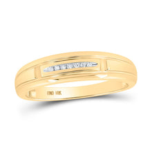 Load image into Gallery viewer, Eternal Love 10kt Yellow Gold His Hers Diamond Halo Wedding Set - Splendid Jewellery