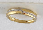 Eternal Love 10kt Yellow Gold His Hers Round Diamond Cluster Wedding Set 1/2 Cttw - Splendid Jewellery