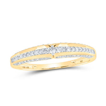 Load image into Gallery viewer, Eternal Love 10kt Yellow Gold His Hers Round Diamond Halo Wedding Set - Splendid Jewellery