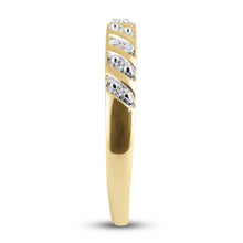 Load image into Gallery viewer, Eternal Love 10kt Yellow Gold His Hers Round Diamond Solitaire Matching Wedding Set - Splendid Jewellery