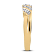 Load image into Gallery viewer, Eternal Love 10kt Yellow Gold His Hers Round Diamond Solitaire Matching Wedding Set - Splendid Jewellery