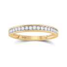 Eternal Love 10kt Yellow Gold Round Diamond Bridal Wedding Ring Band Set 1/2 Cttw - Splendid Jewellery