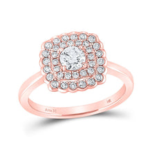 Load image into Gallery viewer, Eternal Love 14kt Rose Gold Round Diamond Solitaire Bridal Wedding Engagement Ring - Splendid Jewellery