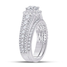Load image into Gallery viewer, Eternal Love 14kt White Gold Diamond Bridal Wedding Ring Set - Splendid Jewellery