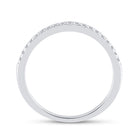 Eternal Love 14kt White Gold Diamond Halo Bridal Wedding Ring Band Set - Splendid Jewellery