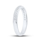Eternal Love 14kt White Gold Diamond Wedding Band - Splendid Jewellery