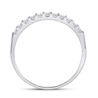 Eternal Love 14kt White Gold Diamond Wedding Band - Splendid Jewellery