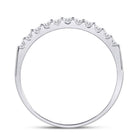 Eternal Love 14kt White Gold Diamond Wedding Band - Splendid Jewellery