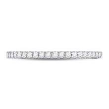 Load image into Gallery viewer, Eternal Love 14kt White Gold Diamond Wedding Band - Second Side View