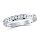 Eternal Love 14kt White Gold Diamond Wedding Band - Splendid Jewellery
