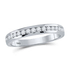 Eternal Love 14kt White Gold Diamond Wedding Band - Splendid Jewellery
