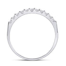 Eternal Love 14kt White Gold Diamond Wedding Band - Splendid Jewellery