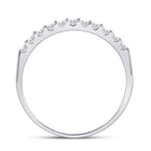 Eternal Love 14kt White Gold Diamond Wedding Band - Splendid Jewellery