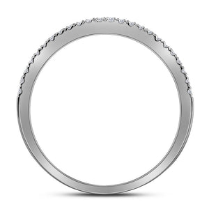 Eternal Love 14kt White Gold Princess Diamond Bridal Wedding Ring Band Set - Splendid Jewellery