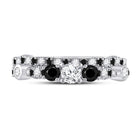 Eternal Love 14kt White Gold Round Diamond 3 - Stone Bridal Wedding Ring Band Set - Splendid Jewellery