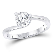 Load image into Gallery viewer, Eternal Love 14kt White Gold Round Diamond Solitaire Bridal Wedding Engagement Ring - Splendid Jewellery