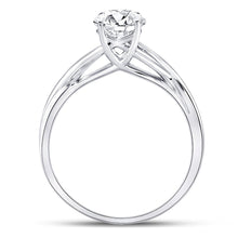 Load image into Gallery viewer, Eternal Love 14kt White Gold Round Diamond Solitaire Bridal Wedding Engagement Ring - Splendid Jewellery