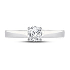 Eternal Love 14kt White Gold Round Diamond Solitaire Bridal Wedding Engagement Ring - Splendid Jewellery
