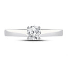 Eternal Love 14kt White Gold Round Diamond Solitaire Bridal Wedding Engagement Ring - Splendid Jewellery
