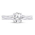 Eternal Love 14kt White Gold Round Diamond Solitaire Bridal Wedding Engagement Ring - Splendid Jewellery