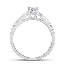 Load image into Gallery viewer, Eternal Love 14kt White Gold Round Diamond Solitaire Bridal Wedding Engagement Ring - Splendid Jewellery
