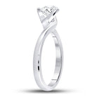 Eternal Love 14kt White Gold Round Diamond Solitaire Bridal Wedding Engagement Ring - Splendid Jewellery