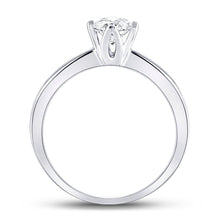 Load image into Gallery viewer, Eternal Love 14kt White Gold Round Diamond Solitaire Bridal Wedding Engagement Ring - Splendid Jewellery