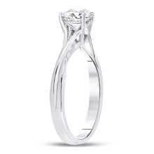 Load image into Gallery viewer, Eternal Love 14kt White Gold Round Diamond Solitaire Bridal Wedding Engagement Ring - Splendid Jewellery