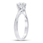 Eternal Love 14kt White Gold Round Diamond Solitaire Bridal Wedding Engagement Ring - Splendid Jewellery