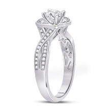 Load image into Gallery viewer, Eternal Love 14kt White Gold Round Diamond Solitaire Ring - Splendid Jewellery