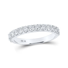 Load image into Gallery viewer, Eternal Love 14kt White Gold Round Diamond Wedding Band - Splendid Jewellery