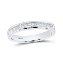 Load image into Gallery viewer, Eternal Love 14kt White Gold Women's Round Diamond Wedding Band - Splendid Jewellery