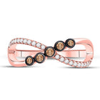 Eternal Love Brown Diamond Infinity Ring - Splendid Jewellery