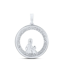 Load image into Gallery viewer, Eternal Love Diamond Circle Pendant - Splendid Jewellery