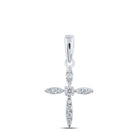 Eternal Love Diamond Cross Pendant - Splendid Jewellery