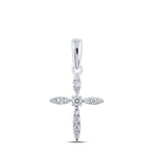 Eternal Love Diamond Cross Pendant - Splendid Jewellery