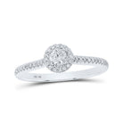 Eternal Love Diamond Halo Wedding Ring - Splendid Jewellery