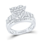 Eternal Love Diamond Heart Bridal Wedding Engagement Ring - Splendid Jewellery