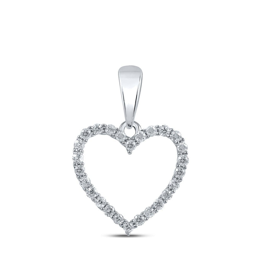 Eternal Love Diamond Heart Pendant - Splendid Jewellery