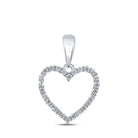 Eternal Love Diamond Heart Pendant - Splendid Jewellery