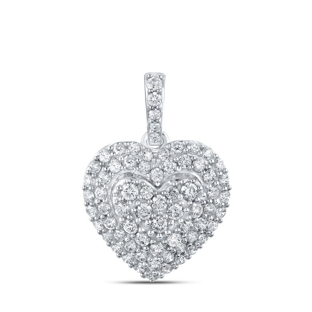 Eternal Love Diamond Heart Pendant - Splendid Jewellery
