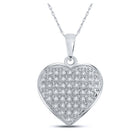 Eternal Love Diamond Heart Pendant - Splendid Jewellery