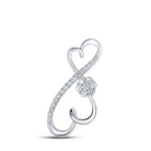 Eternal Love Diamond Heart Pendant - Splendid Jewellery